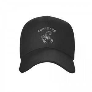 Trapstar Baseball black Cap Hat Herre Sort Danmark | AN04-433