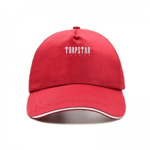 Trapstar Buckets Hat Herre Rød Danmark | FP76-847