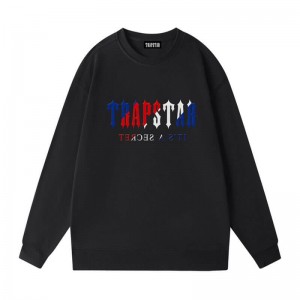 Trapstar Crewneck It’s A Secret Galaxy Sweatshirts Herre Sort Danmark | WI84-937