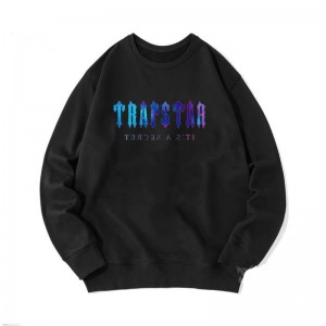 Trapstar Crewneck It's a Secret Sweatshirts Herre Sort Danmark | HF37-533