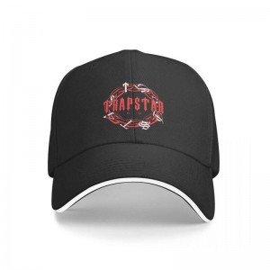 Trapstar Fitted Cap Hat Herre Sort Danmark | EW43-135