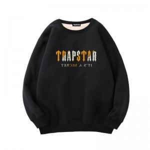 Trapstar Fleece It's a Secret Sweatshirts Herre Sort Danmark | XG09-209