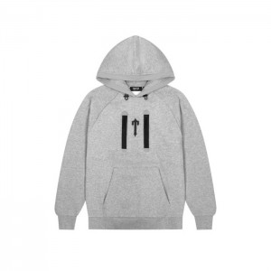 Trapstar Irongate T Trap Fleece Hoodie Træningsdragt Herre Grå Danmark | JB47-238