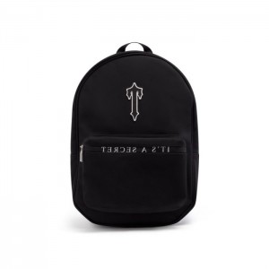 Trapstar It's A Secret Rucksack Tasker Herre Sort Hvide Danmark | OB61-228