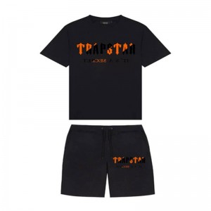 Trapstar It's A Secret Set Shorts Herre Sort Danmark | DT29-695