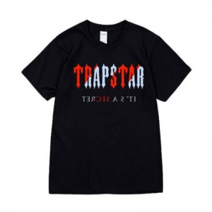 Trapstar It's a Secret Kort Sleeve T Shirts Herre Sort Danmark | OV84-340