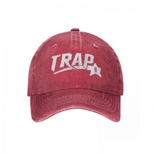 Trapstar Jacket Baseball Cap Hat Herre Rød Danmark | TB37-901