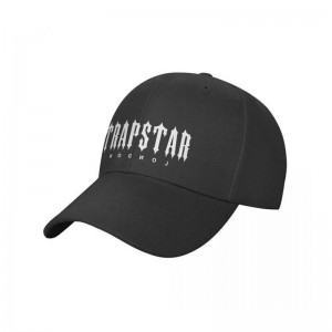 Trapstar London Baseball Caps Hat Herre Sort Danmark | LP45-040