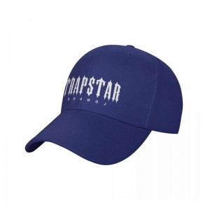 Trapstar London Baseball Caps Hat Herre Blå Danmark | AZ25-072