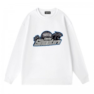 Trapstar London Its Shooters Sweatshirts Herre Hvide Danmark | JX98-172