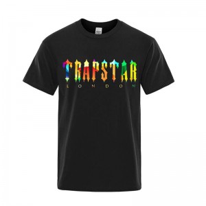 Trapstar London Lemon T Shirts Herre Sort Danmark | SY61-526