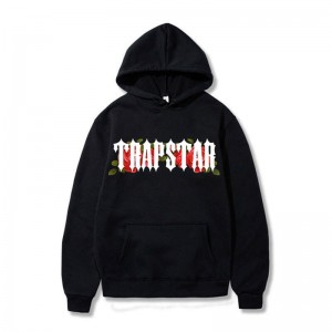 Trapstar Long Sleeve Hættetrøje Herre Sort Danmark | YC59-874