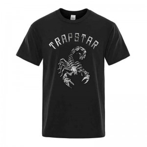 Trapstar Spider Printed Grafisk Tee T Shirts Herre Sort Danmark | EO27-454