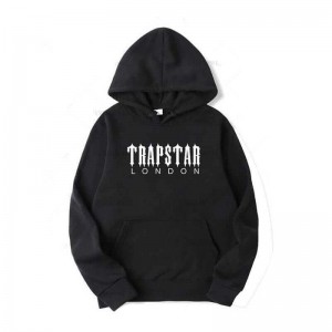 Trapstar Streetwear London Galaxy Hættetrøje Herre Sort Danmark | TF72-140