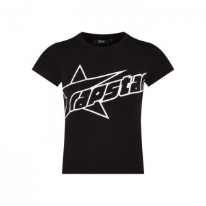 Trapstar TS Baby Tee Top Dame Sort Danmark | EN08-013