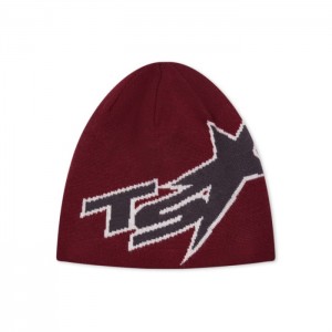 Trapstar TS Star Beanie Hat Herre Rød Danmark | OU11-023