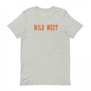 Trapstar Wild West T Shirts Herre Grå Danmark | NA22-565