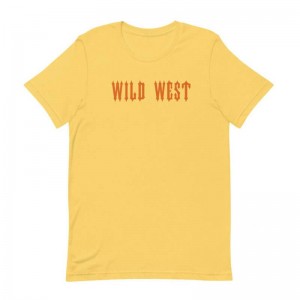 Trapstar Wild West T Shirts Herre Gul Danmark | BA17-627