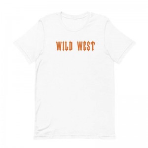 Trapstar Wild West T Shirts Herre Hvide Danmark | XD47-173