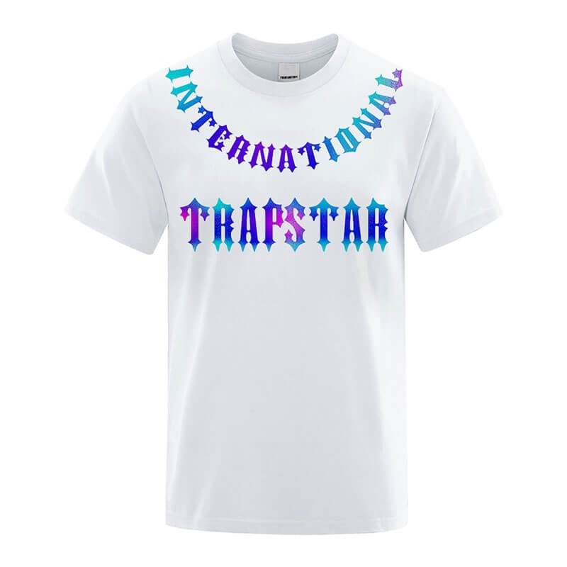 Trapstar 3D Printed Tiger T Shirts Herre Hvide Danmark | DB65-426