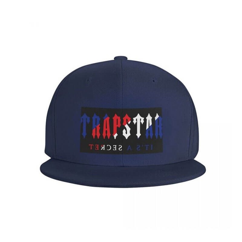 Trapstar Chenille Baseball Cap Hat Herre Blå Danmark | XV87-372