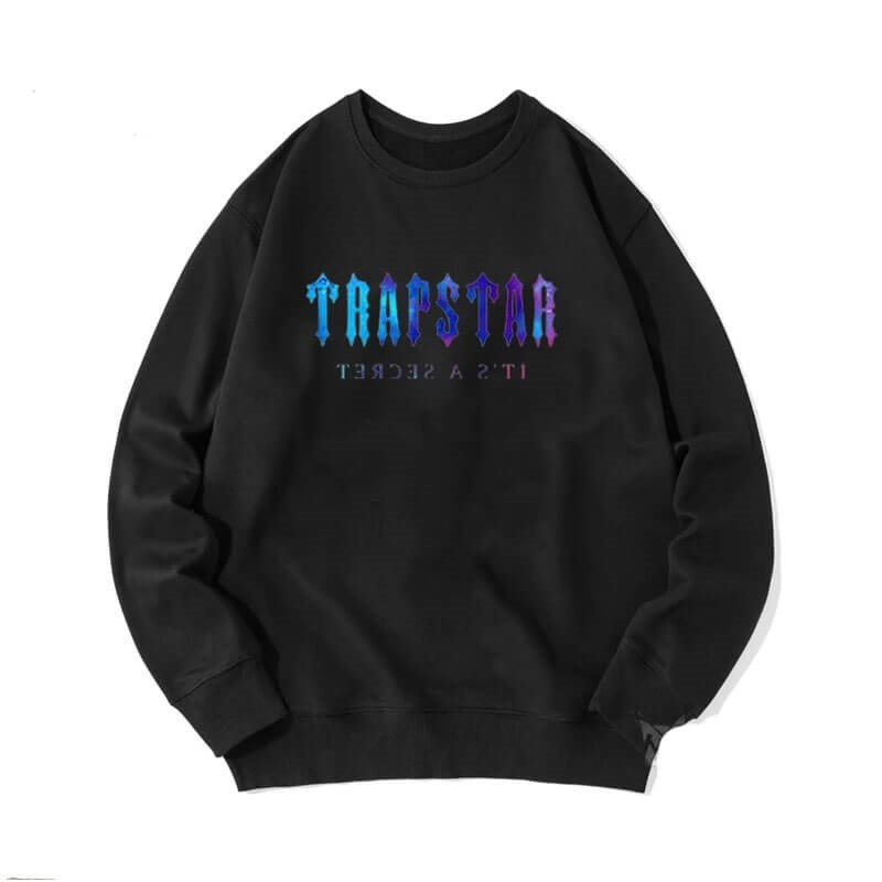 Trapstar Crewneck It\'s a Secret Sweatshirts Herre Sort Danmark | HF37-533