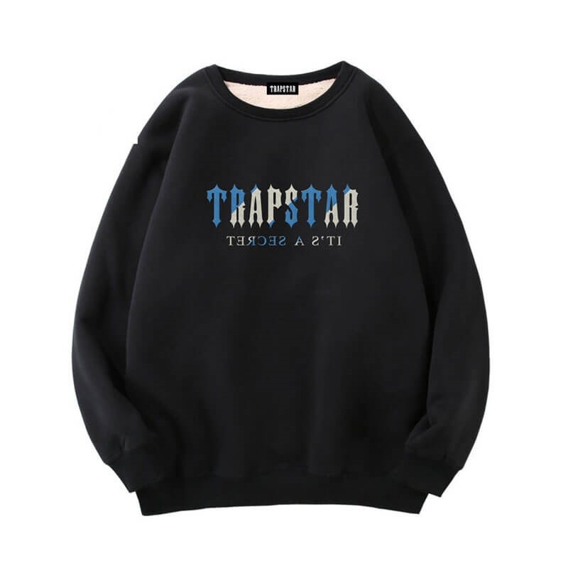 Trapstar Fleece It\'s a Secret Sweatshirts Herre Sort Danmark | CL44-783