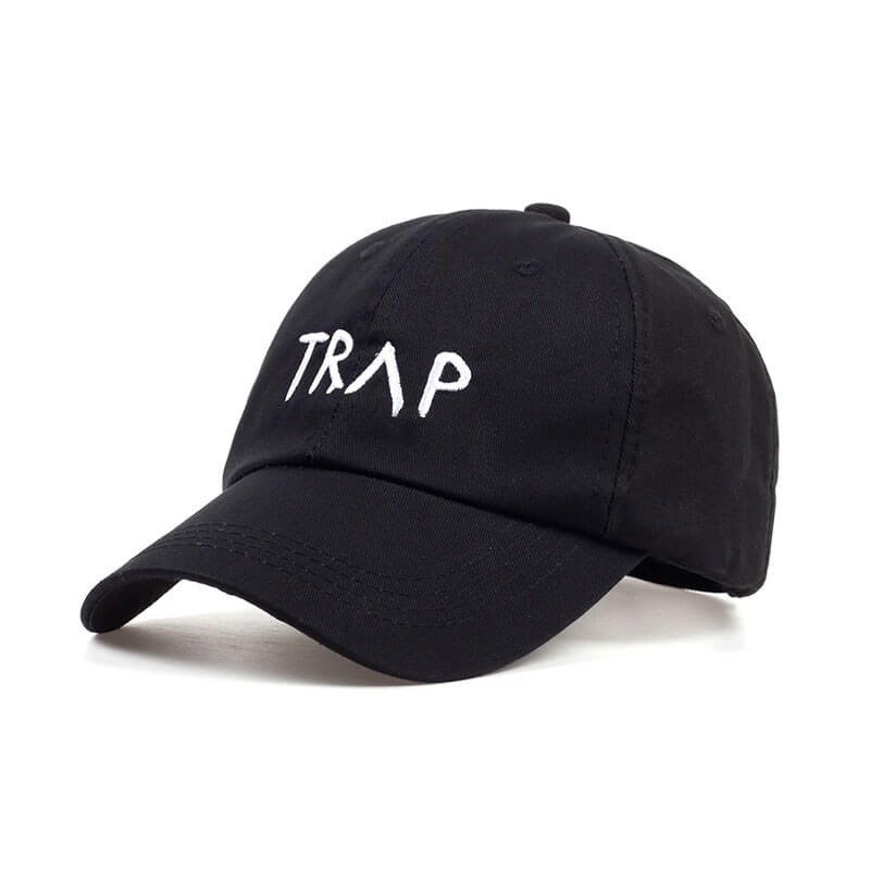 Trapstar Funny Baseball Hat Herre Sort Danmark | YS23-634