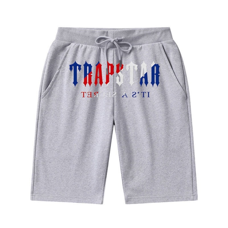 Trapstar Irongate Arch Chenille Shorts Herre Grå Danmark | AT35-522