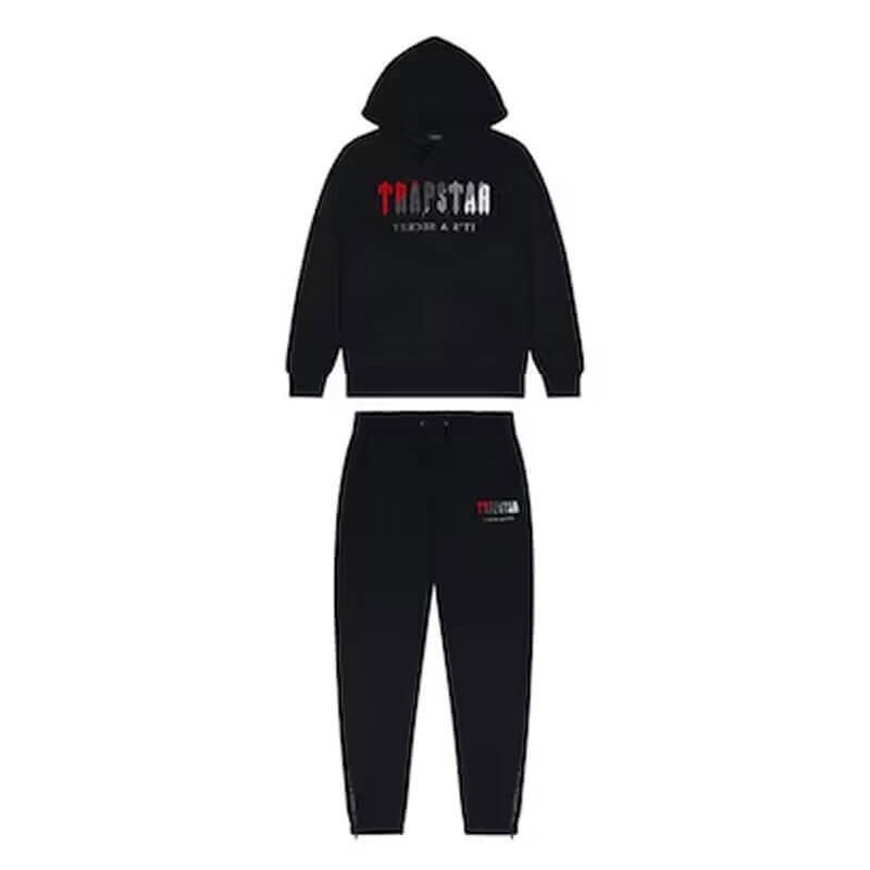 Trapstar Irongate Decoded Hoodie Træningsdragt Herre Sort Danmark | GS91-889