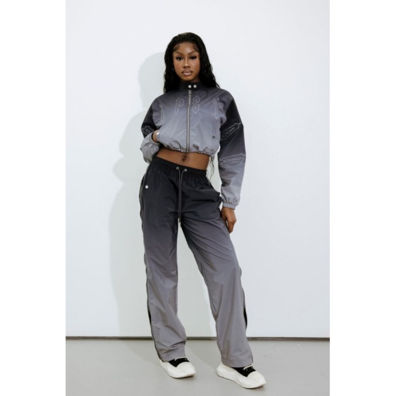 Trapstar Irongate Shellsuit Bottoms Bukser Dame Sort Danmark | CJ14-928