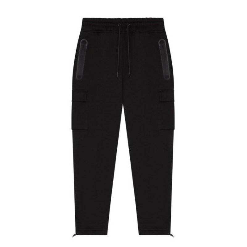 Trapstar Irongate T Trap Fleece Bottoms Bukser Herre Sort Danmark | SP21-034