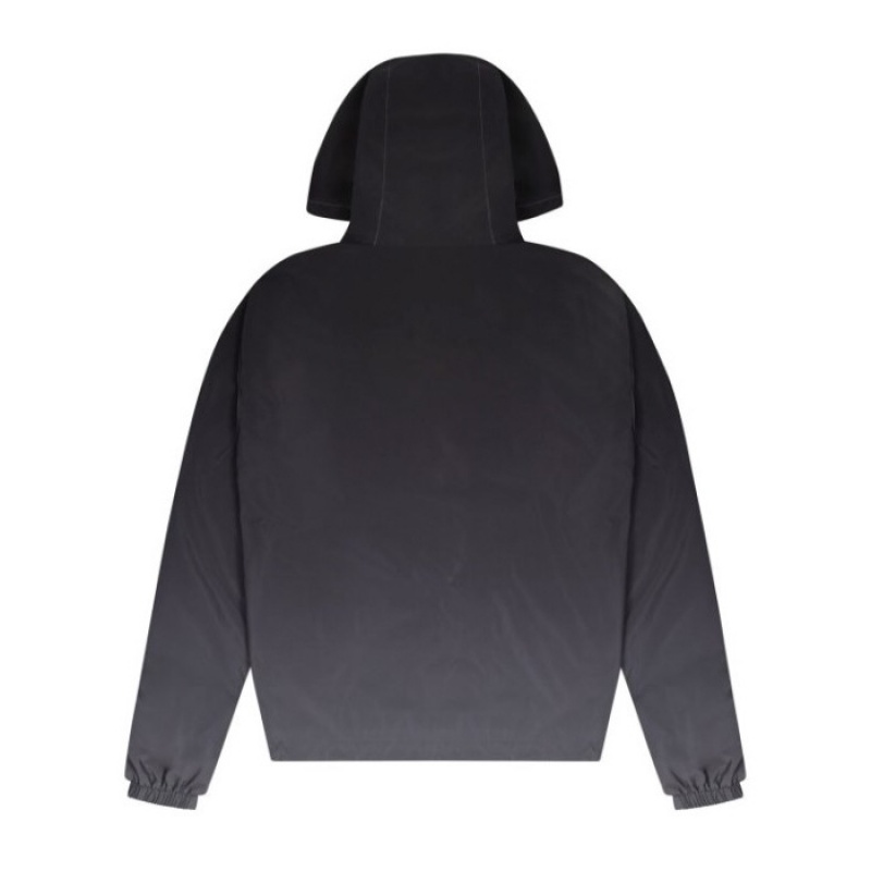 Trapstar Irongate Windbreaker Overtøj Herre Sort Danmark | JN64-701