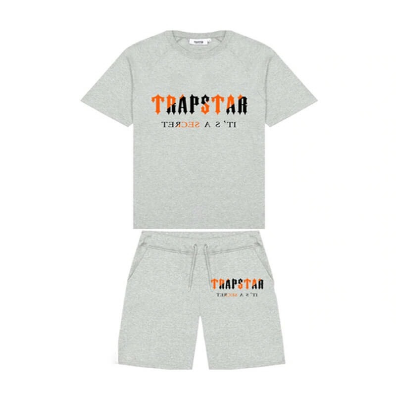 Trapstar It\'s A Secret Set Shorts Herre Grå Danmark | OH14-438