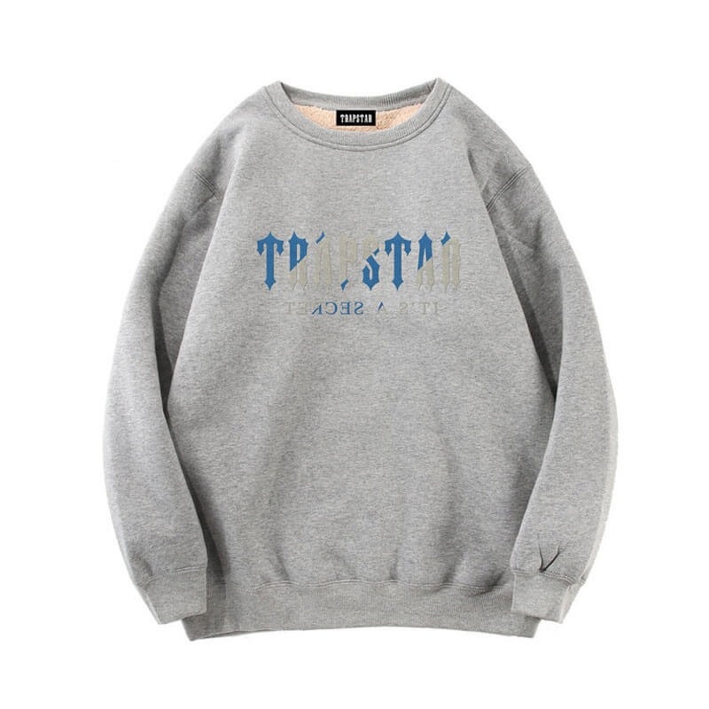 Trapstar It\'s a Secret Funny Galaxy Sweatshirts Herre Grå Danmark | XF18-360