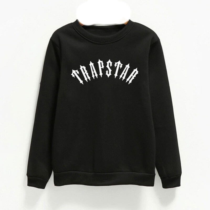 Trapstar Logo Sweatshirts Herre Sort Danmark | LT04-801