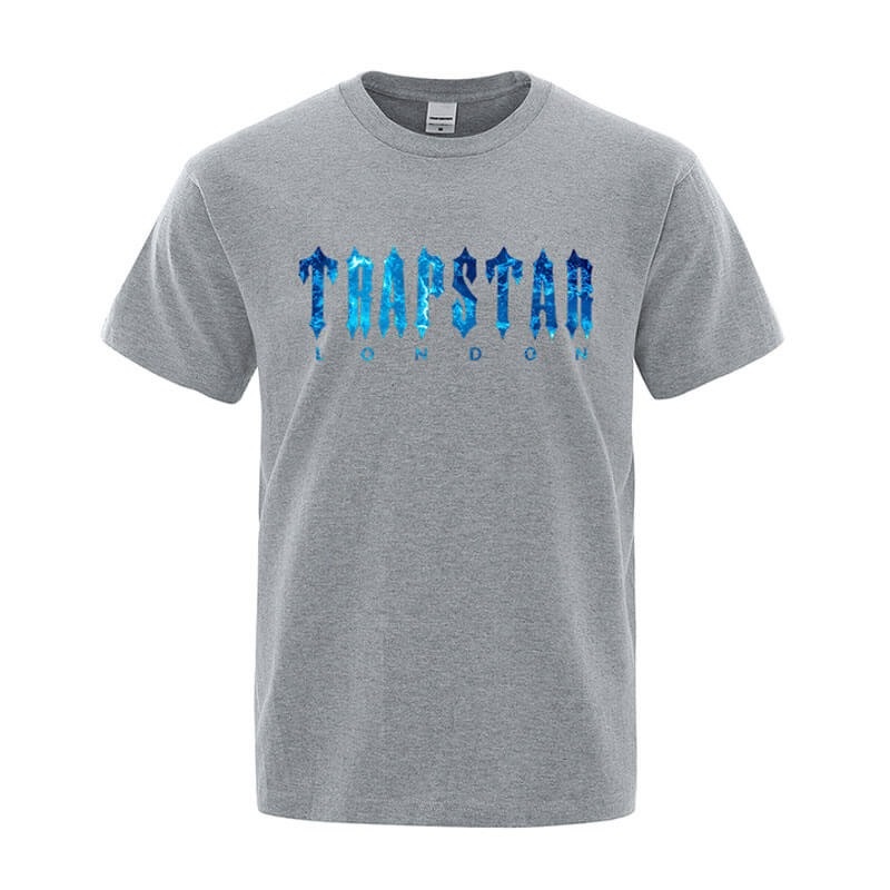 Trapstar London Chenille Tee T Shirts Herre Grå Danmark | PM54-378