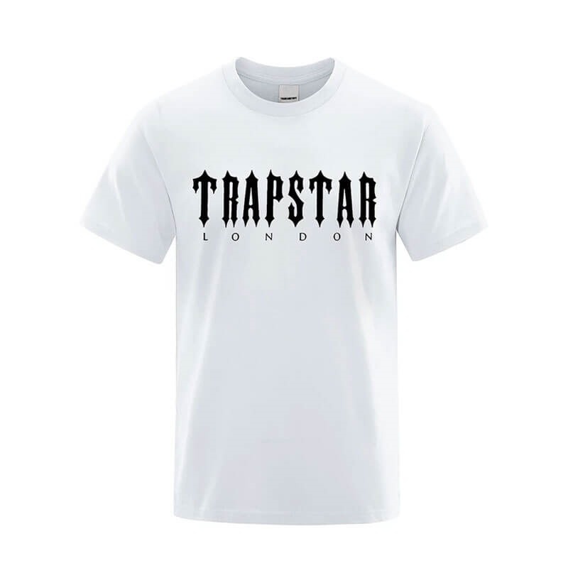 Trapstar London Letter Printed T Shirts Herre Hvide Danmark | AJ57-509