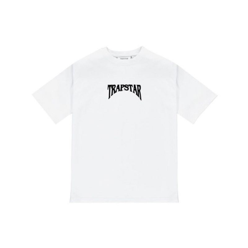 Trapstar Panthera Tee T Shirts Herre Hvide Danmark | CN55-293