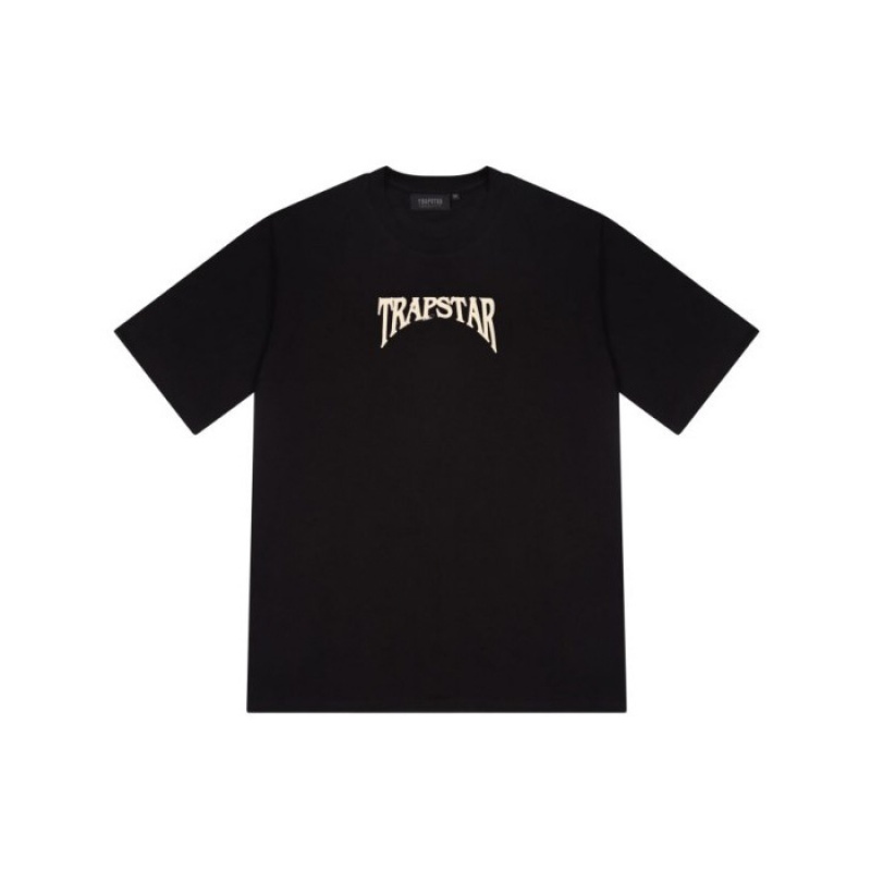 Trapstar Panthera Tee T Shirts Herre Sort Danmark | UT95-210