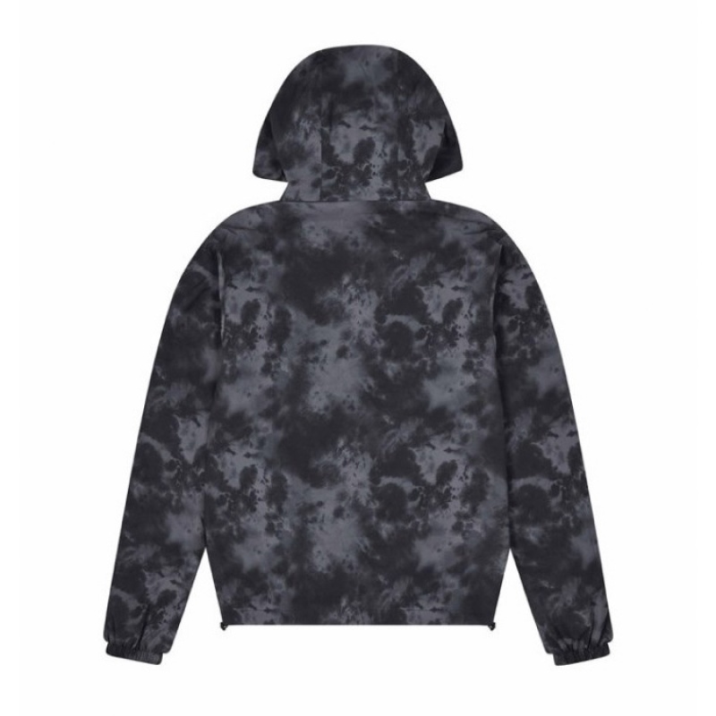 Trapstar Pigment Irongate Windbreaker Overtøj Herre Sort Danmark | MW97-083