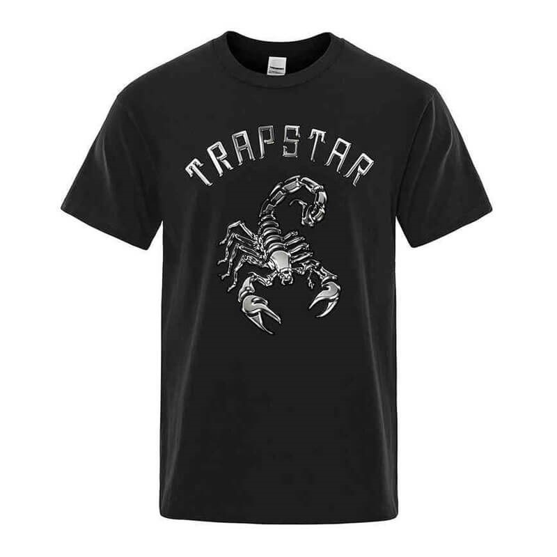 Trapstar Spider Printed Grafisk Tee T Shirts Herre Sort Danmark | EO27-454