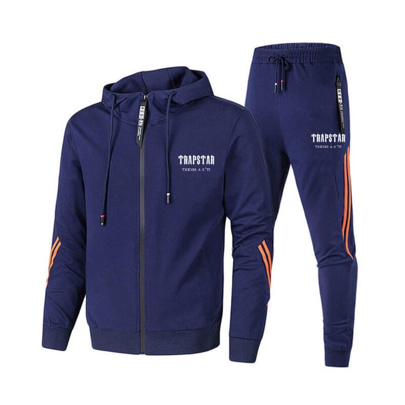 Trapstar Sportswear Træningsdragt Herre NavyBlue Danmark | RE43-480