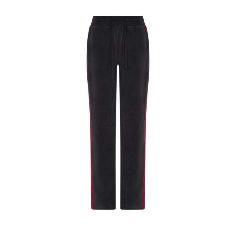 Trapstar TS-Star Velour Track Bottoms Bukser Dame Bordeaux Danmark | VC17-177