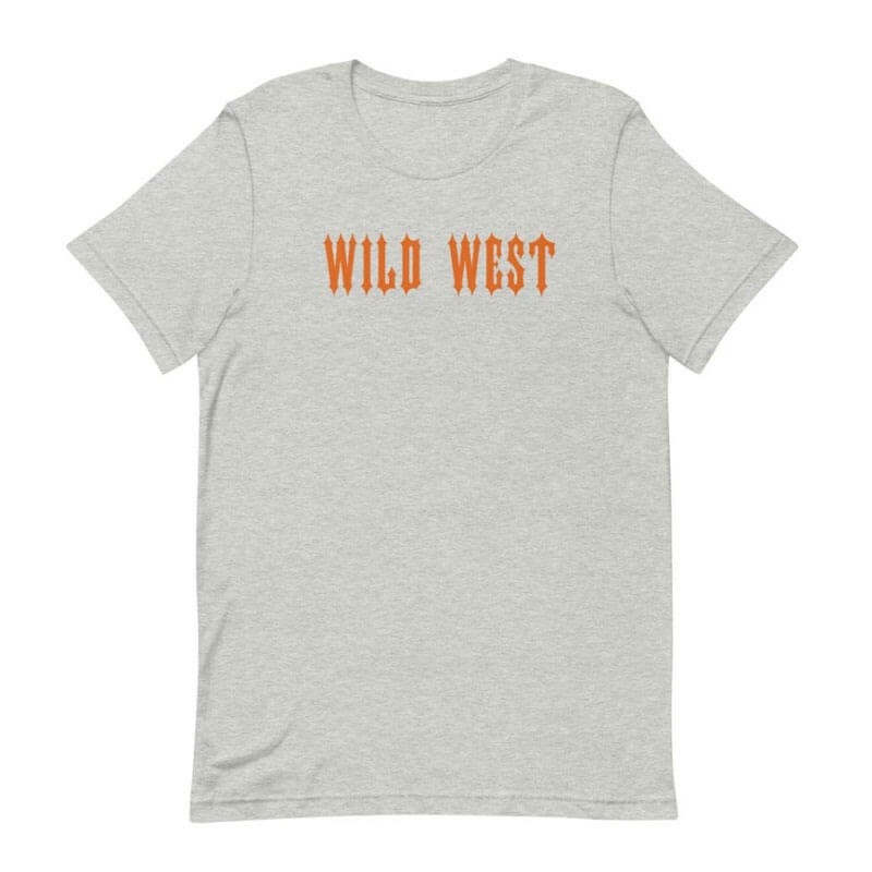 Trapstar Wild West T Shirts Herre Grå Danmark | NA22-565