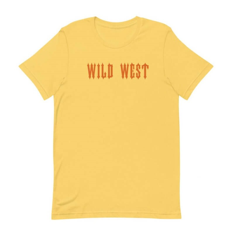 Trapstar Wild West T Shirts Herre Gul Danmark | BA17-627